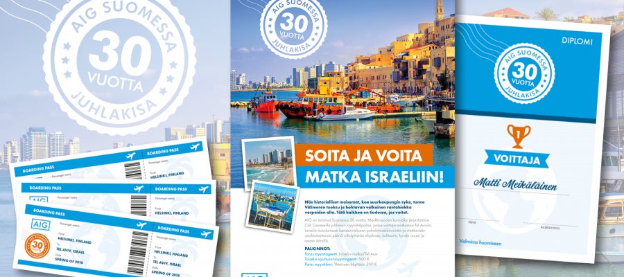 AIG: AIG Suomessa 30 vuotta -juhlakisa