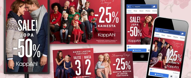 Kappahl: joulukampanjat