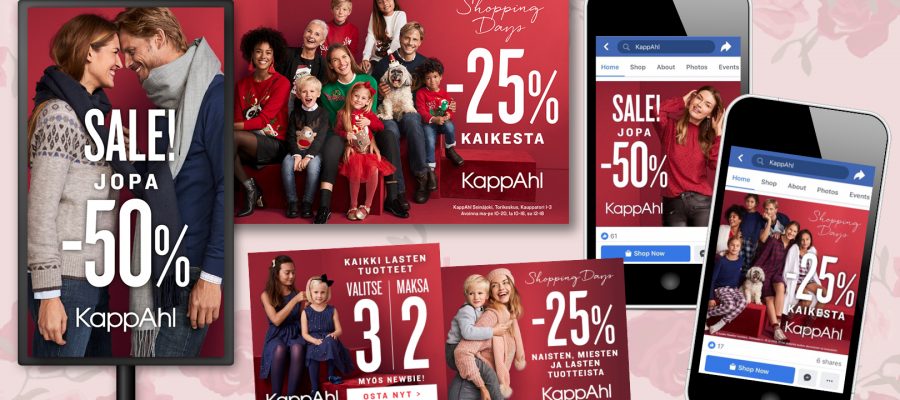 Kappahl: joulukampanjat