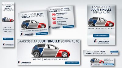 Laakkonen: Laakkoselta juuri sinulle sopiva auto, Web