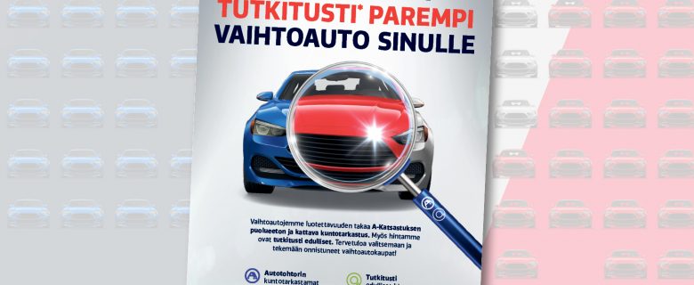 Laakkoselta tutkitusti parempi vaihtoauto sinulle, lehtimainonta