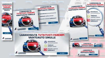 Laakkonen: Laakkoselta juuri sinulle sopiva auto, Web