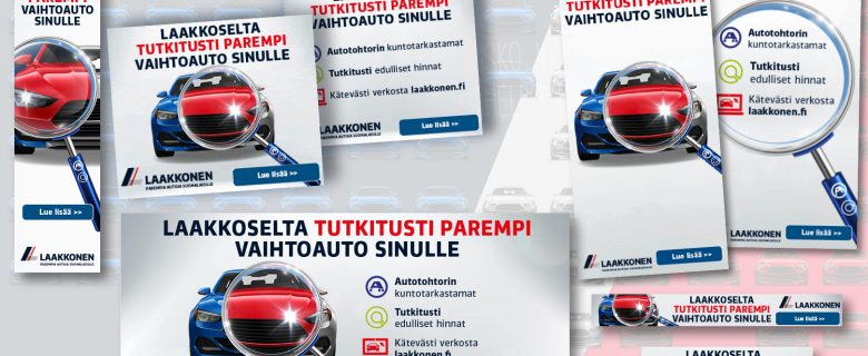 Laakkonen: Laakkoselta juuri sinulle sopiva auto, Web