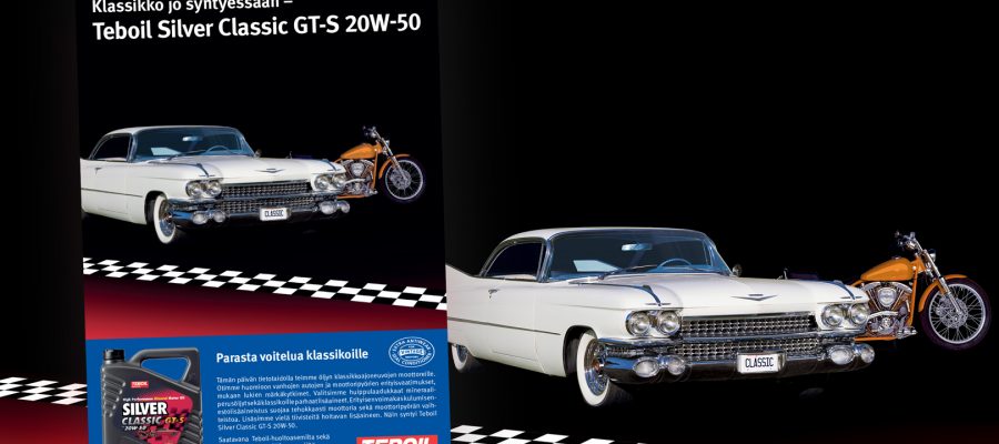 Teboil: Silver Classic GT-S 20W-50 -ilmoitus