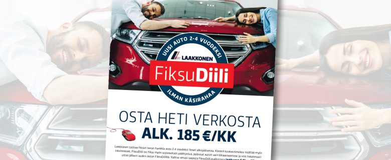 Laakkonen: FiksuDiili, lehtimainonta