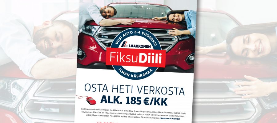 Laakkonen: FiksuDiili, lehtimainonta