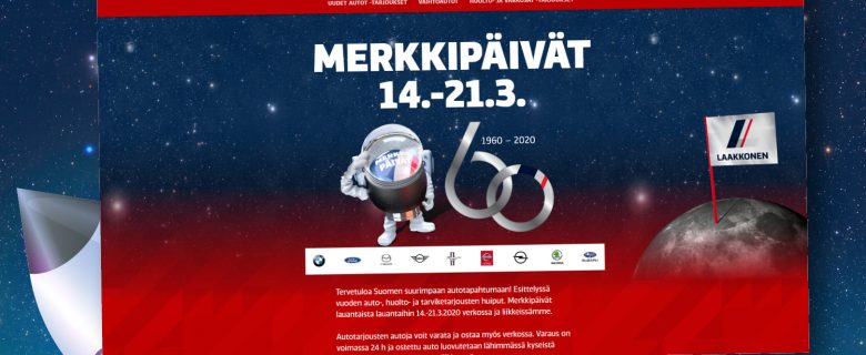 Laakkonen: Merkkipäivät 2020, Web