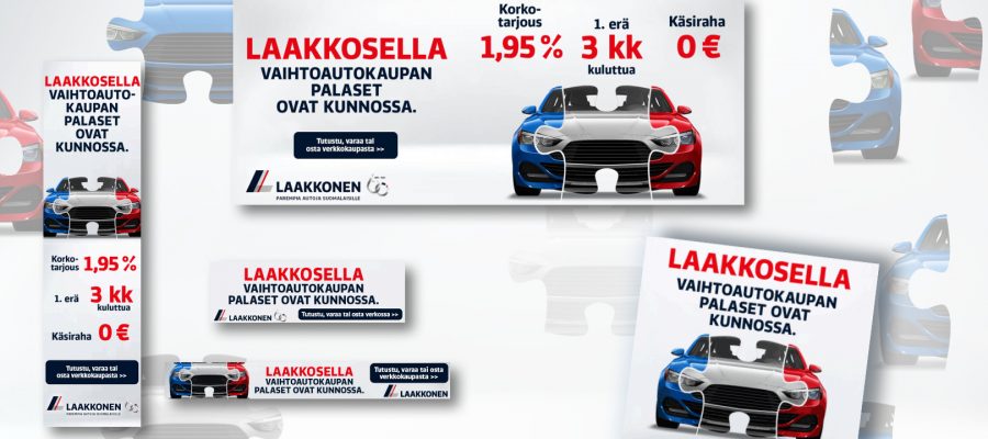 Laakkonen: Vaihtoautokaupan palaset kunnossa, verkkomainonta