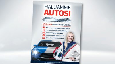 Laakkonen: Haluamme autosi, lehtimainonta