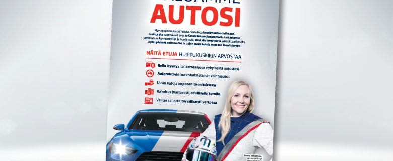 Laakkonen: Haluamme autosi, lehtimainonta