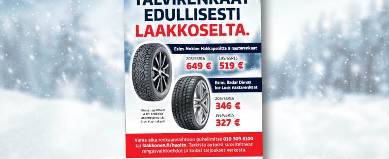 Laakkonen: Winter Tyres, Print