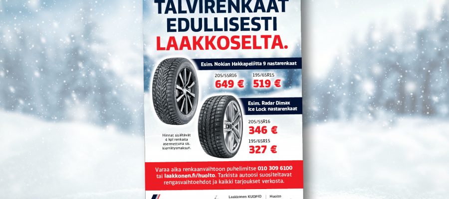 Laakkonen: Winter Tyres, Print