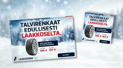 Laakkonen: Talvirenkaat, verkkomainonta