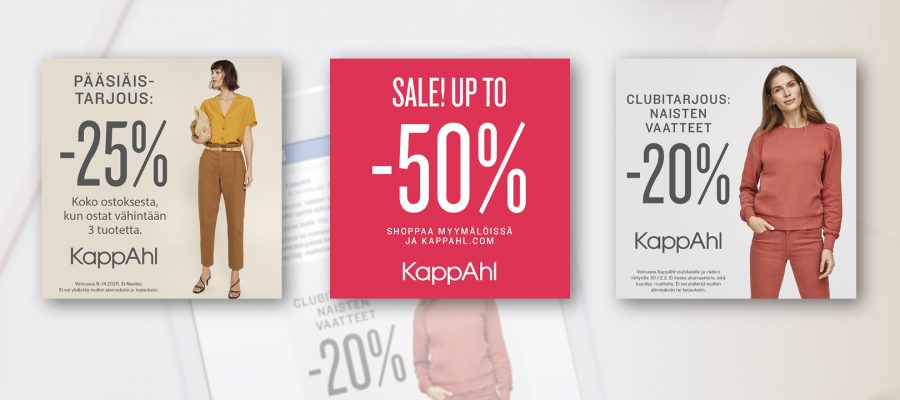 Kappahl: Facebook-mainontaa