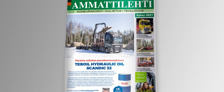 Teboil: Metsäalan ammattilehti, kansi