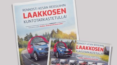 Laakkonen: Rennosti kesän reissuihin; printti