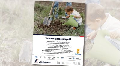 Laakkonen: Kummit Magazine Back Page