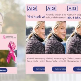 AIG: Roosa nauha-kampanja