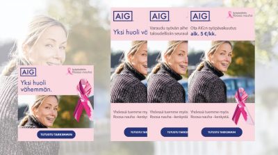 AIG: Pink ribbon campaign