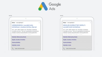 Aapoklapi: Google Ads